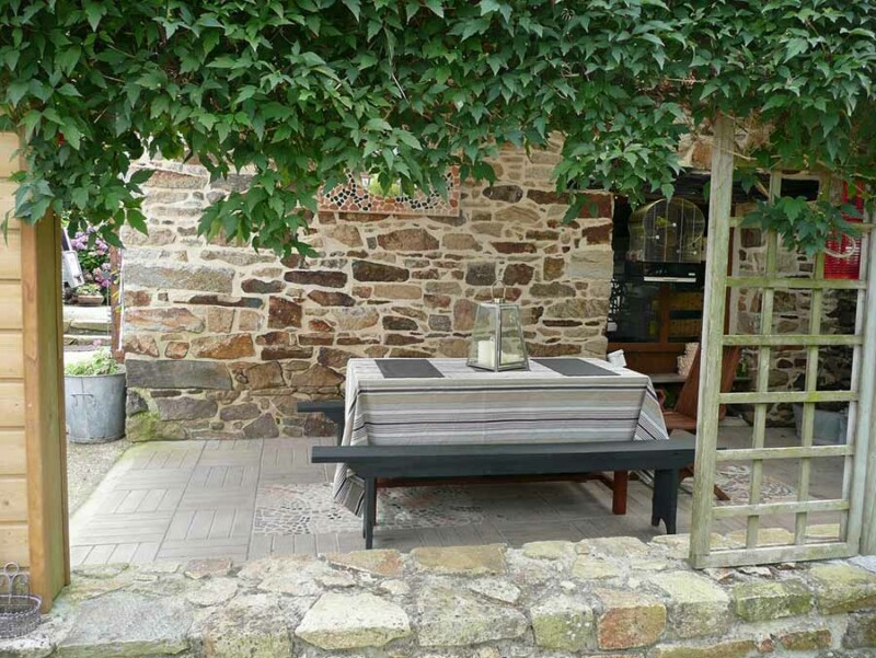 Terrasse - Maison d'hôtes Ti Ar Yer - Milizac, Finistère