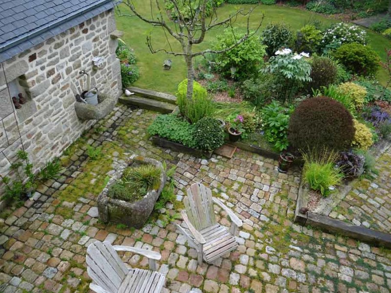 Terrasse - Maison d'hôtes Ti Ar Yer - Milizac, Finistère